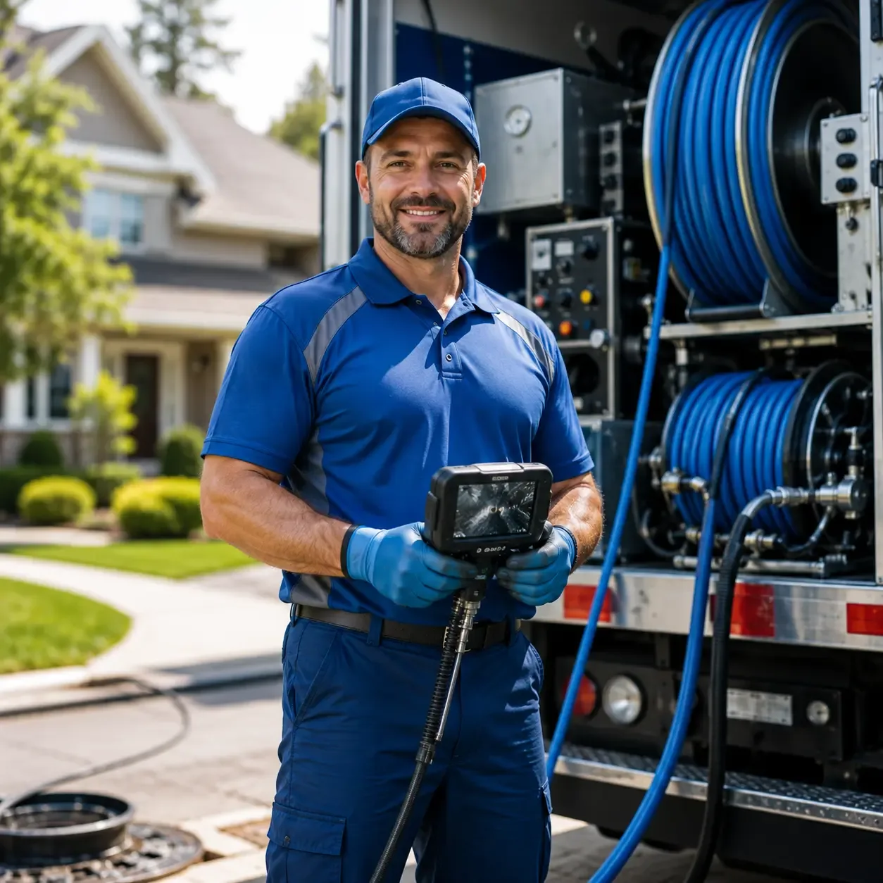 Local outdoor drain cleaning specialists in Hardin, IL